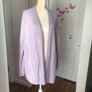Dolman sleeve oversized cardigan